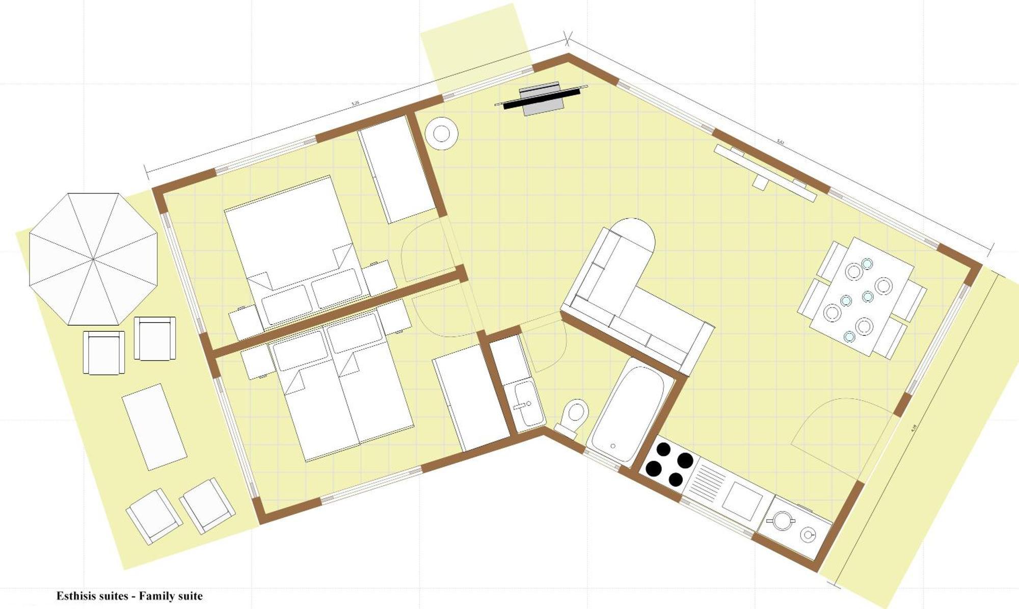Esthisis Suites Chania Platanés Zimmer foto